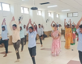 International Yoga Day Celebrated In College 2024-25