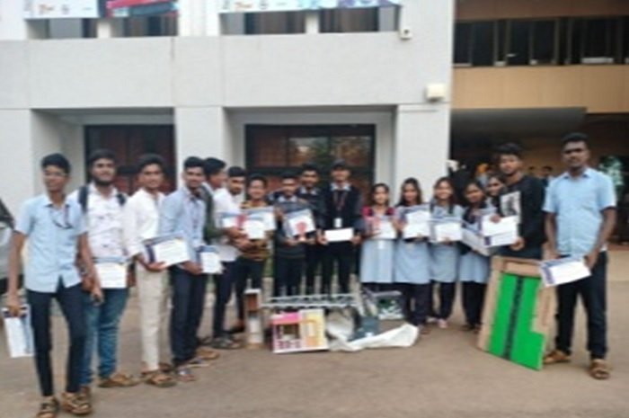 Won 1st prize for State level PROJECT EXHIBITON held at C.I. Munavalli Polytechnic Hubli.